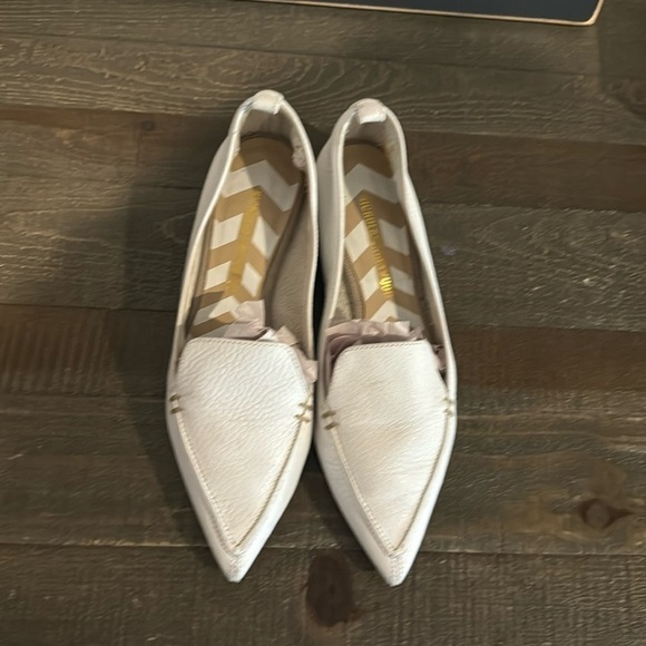 Nicholas Kirkwood Shoes - White Nicholas Kirkwood  leather flats
